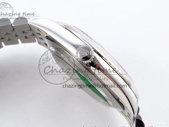 MiroTime 0120 DateJust 41 126334 904L SS VSF 1:1 Best Edition Green Textured Dial on Jubilee Bracelet VS FashionForward 1324